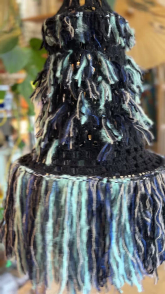 Lampenschirm für Pendelleuchte - handgemacht